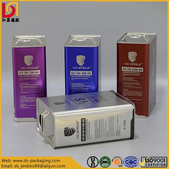 4L Motor Oil Tin Can (3)